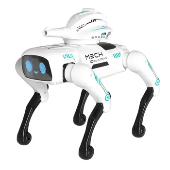 Yingjia 18013 Cane robotico Smart RC, modello bionico a controllo vocale, giocattolo elettrico interattivo per bambini, movimenti e abbaiamenti realistici