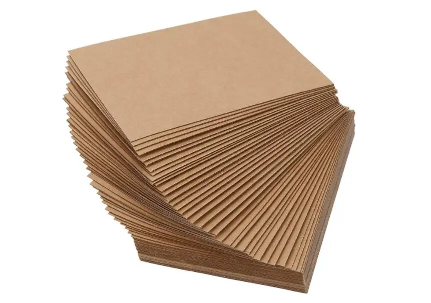 A4 Size Thickness 1.5mm Kraft Chipboard Cardstock Cardboard For Paper