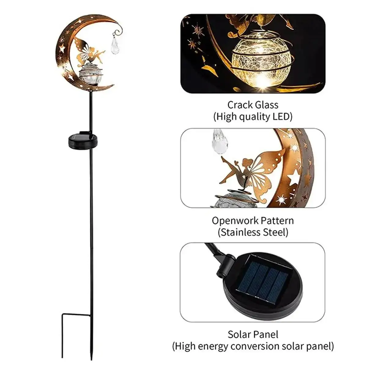 Solar Iron Outdoor Light 4