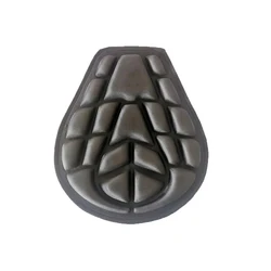 Universal 3D Comfort Motorbike Seat Cushion - Anti-Slip, Shock Absorbing Pillow Pad Cover (Black)