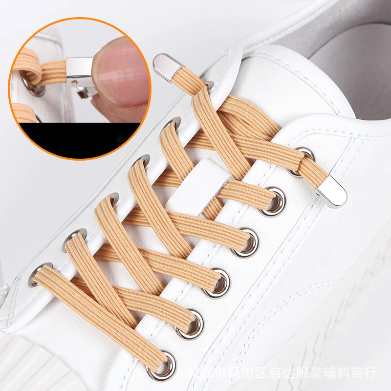 Elastic No-Tie Shoelaces for Kids and Adults - Quick and Easy Outdoor Unisex Solution