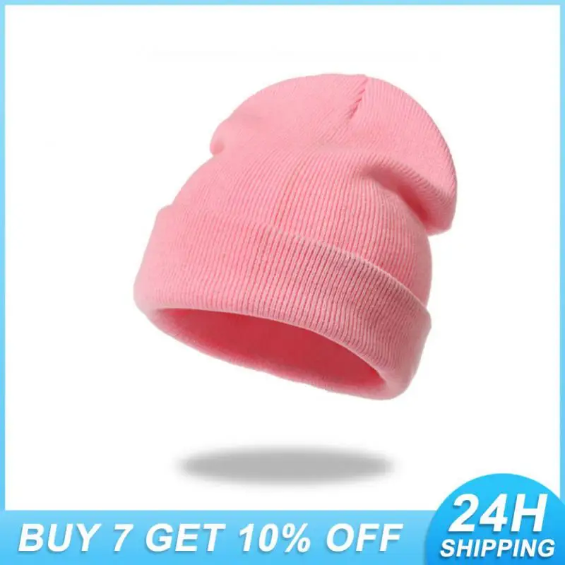 

Warm And Cold Hat Not Easily Deformed Arder Brimless Hat Hat Trifold Brim Design Advance Guard Leisure Knitted Wool Hat