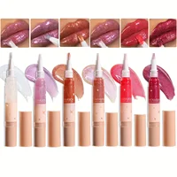 Glitter Lip Gloss, Shimmer Lipstick, Long Lasting Hydrating Moisturizing Non-Sticky and Lightweight Formula Lip Color 1
