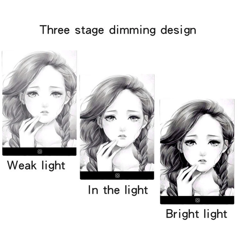 LED Photocopying Table Drawing Board Children Light-transmitting Brightness Adjustable Painting Toys