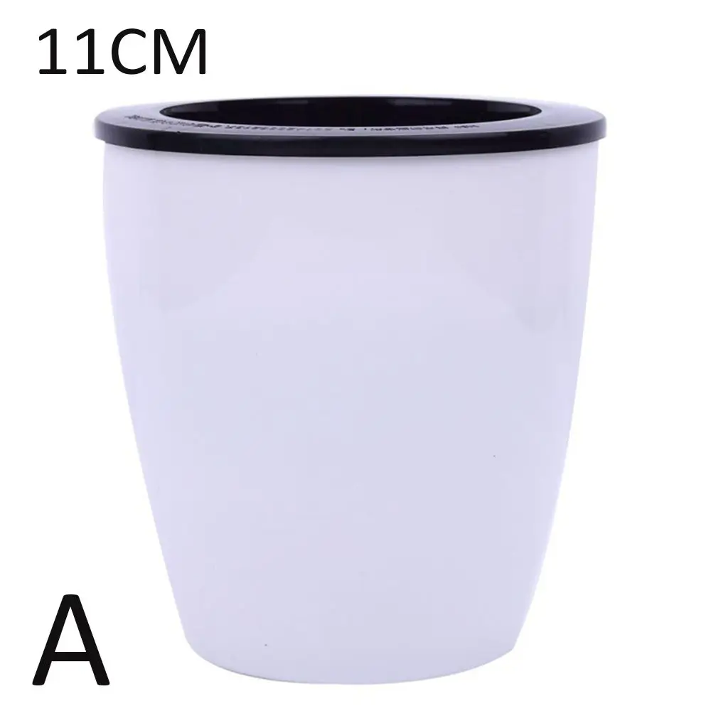 Resin Round Desktop Decorative Flower Basket Planter