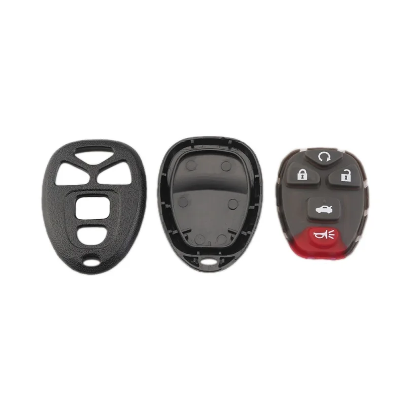 Buick Chevrolet GMC Hindley Remote Car Entry Keyless Key Shell Case Fob 5 Buttons