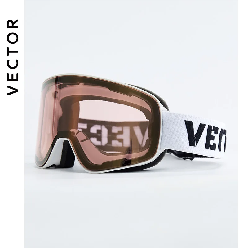 VECTOR Ski Goggles Snowboard Anti-fog and Anti-ultraviolet Poc Men Women Skiing Eyewear UV400 Snow Protection Glasses Double 3