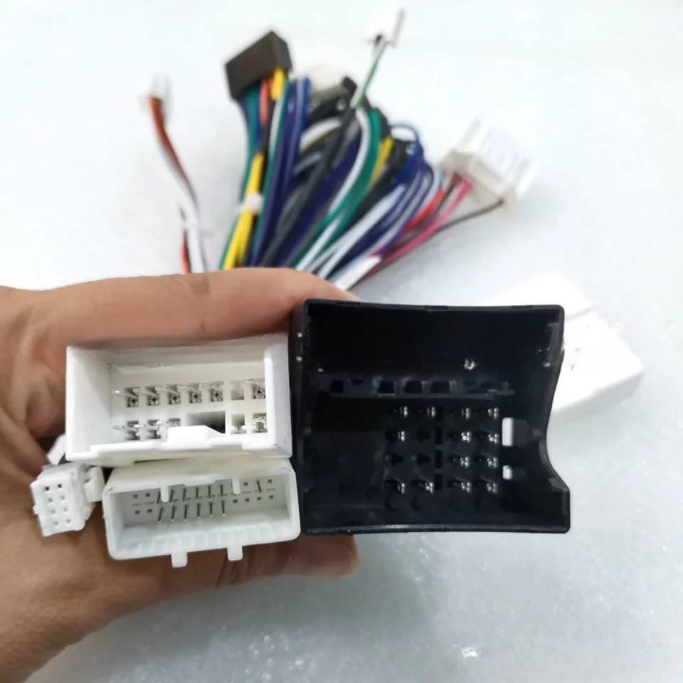 Cablaggio Audio Auto 16 Pin Con Scatola CANBUS – Per Renault Koleos, Megane 3 E Fluence (2013-2015), Adattatore Stereo Aftermarket