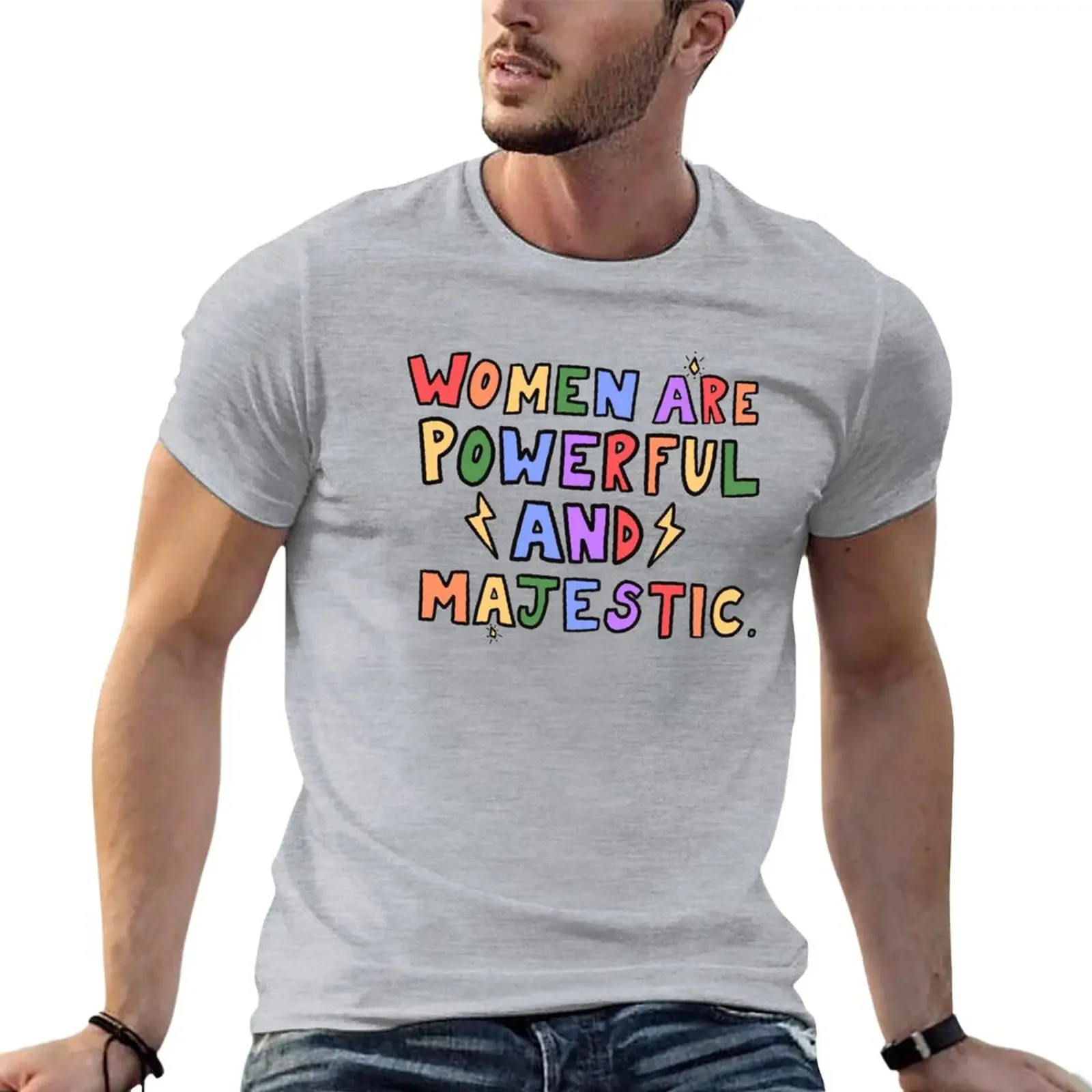 

Women Are Powerful T-Shirt customizeds summer tops oversizeds mens graphic t-shirts pack