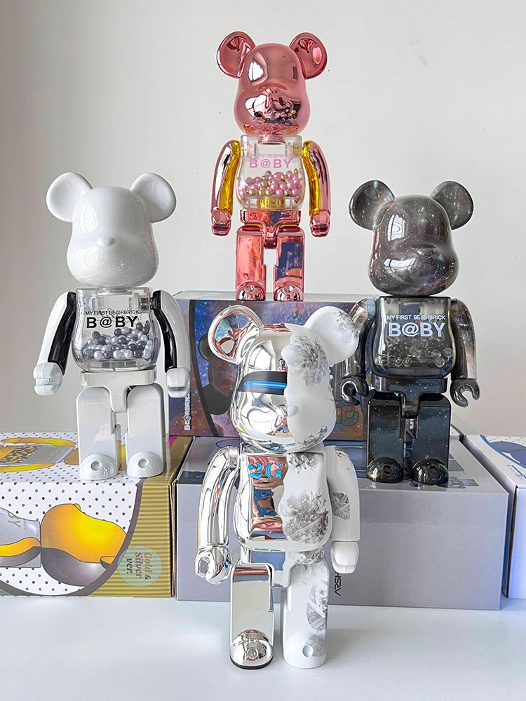 미드-하이 엔드 장식, 폭력적인 곰 시리즈 장식, 400% 홈 오피스 장식, 거실 곰 벽돌, 28cm