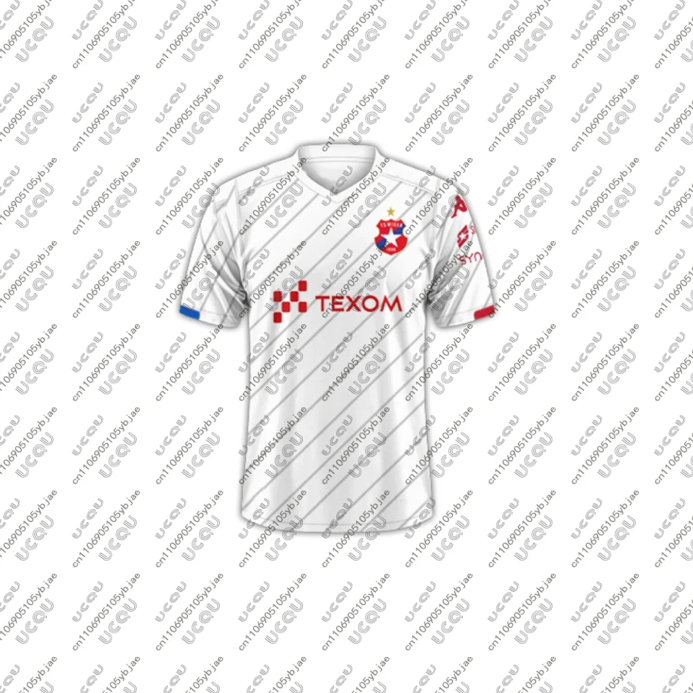 가을 남성 아동 소년 통기성 빠른 건조 축구 유니폼 상의 성인 홈 유니폼 축구 W-Wisła 스포츠 어웨이 2025-26 K-Krakow