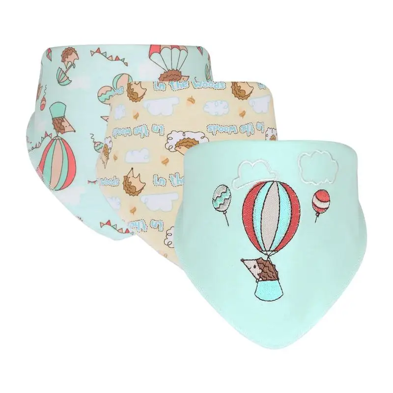 

Baby Bandana Drool Bibs 3PCS/Set Cotton Baby Bibs For Drooling And Teething Organic Cotton Bibs Drooling And Teething Bibs For