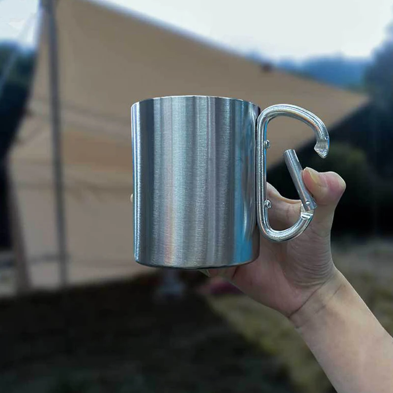 Carabiner Handle Travel Mug 2