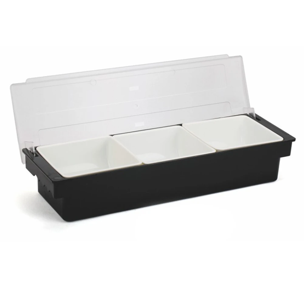

Seasoning Case Container Box Bar Drinks Bar Ice Cooled Fruits Snack Container For Condiment Serving Easy To Clean