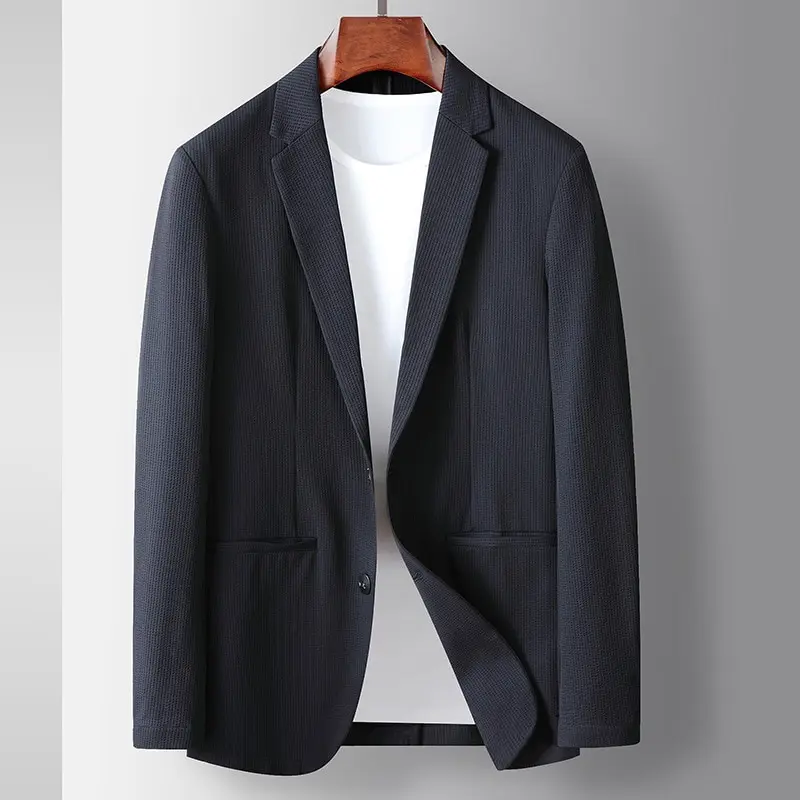 

6150-2023 Loose casual suit men's spring and autumn trendy handsome suit jacket