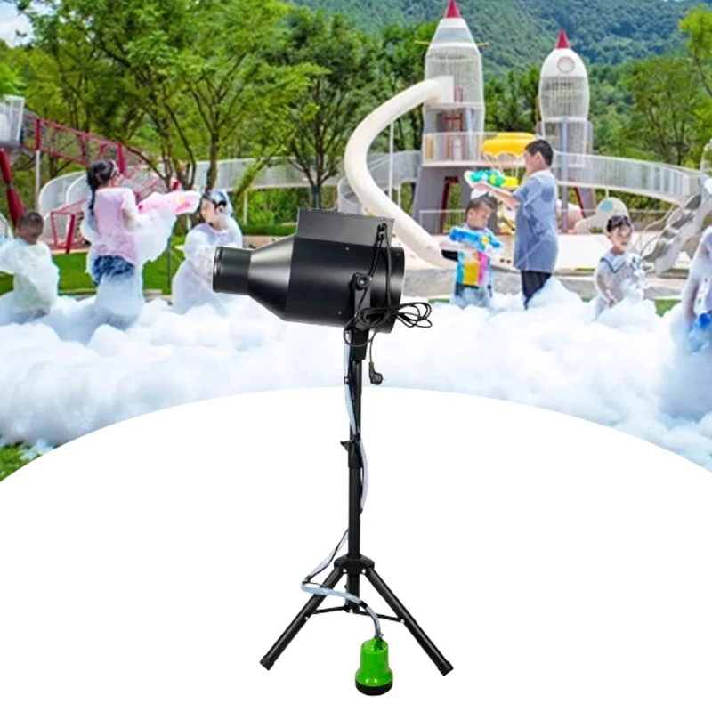 1000W Small Foam Machine for Outdoor Swimming Party Kids Water Park