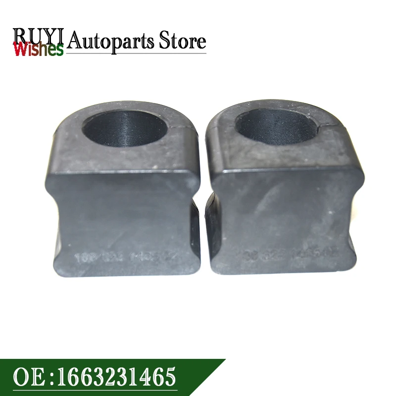2PCS New Front Stabilizer Bushing Kit 1663231465 A1663231465 For Mercedes Benz W166 X166 166323146502