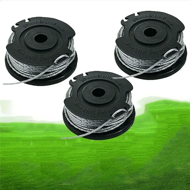 FOR BOSCH ART 23 26 SL Strimmer Trimmer Line Spool Feed 4mX1.65mm 3PCS Lawn Mower Accessories Cutting Line Head For Strimmer Re
