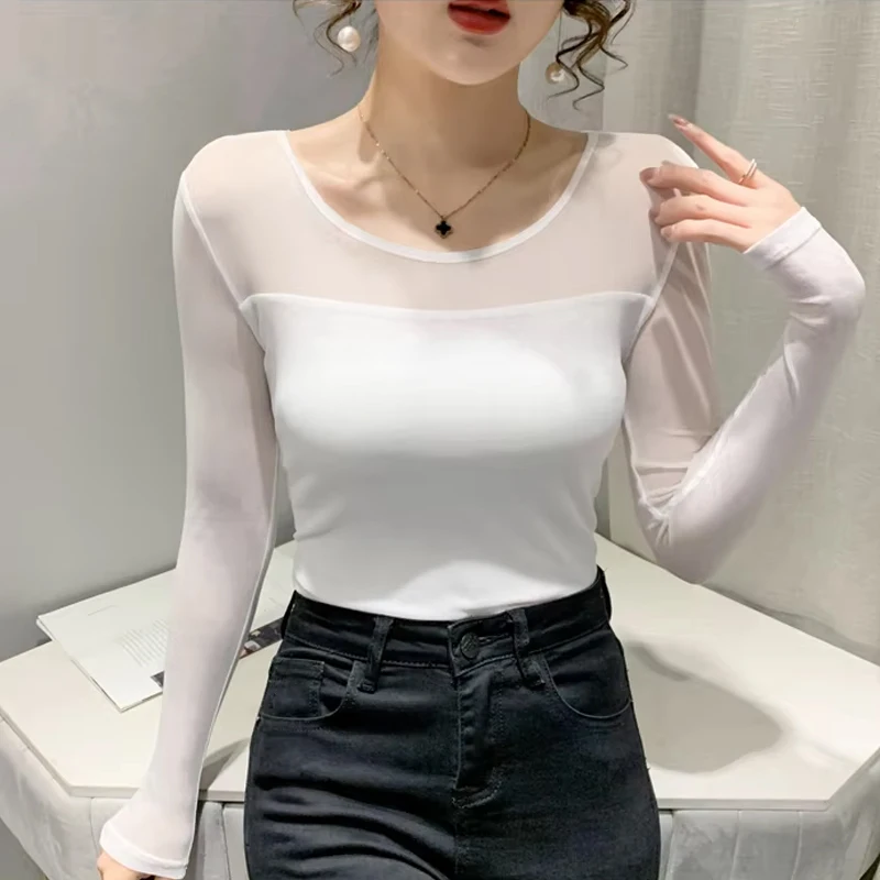 Women T Shirts Autumn Winter Long Sleeve