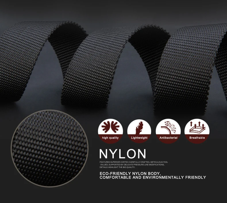 Militärische Automatische Schnalle Nylon Gürtel Outdoor Jagd Multifunktionale Taktische Leinwand Gürtel Hohe Qualität Männer Gürtel – Detail 4