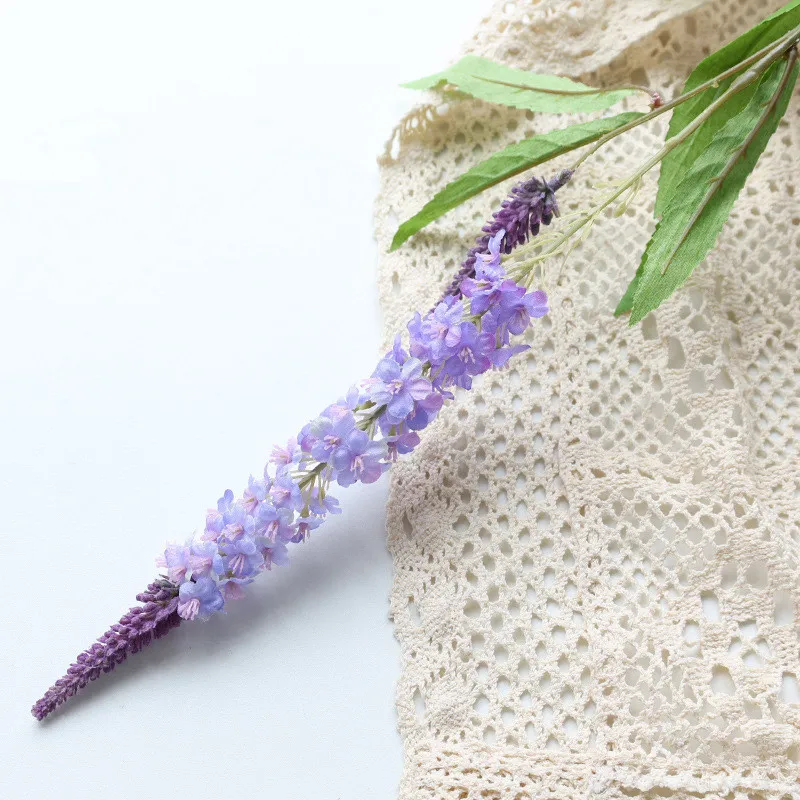 Lavender Simulation Flower Arrangement - Elegant Pastoral Decor