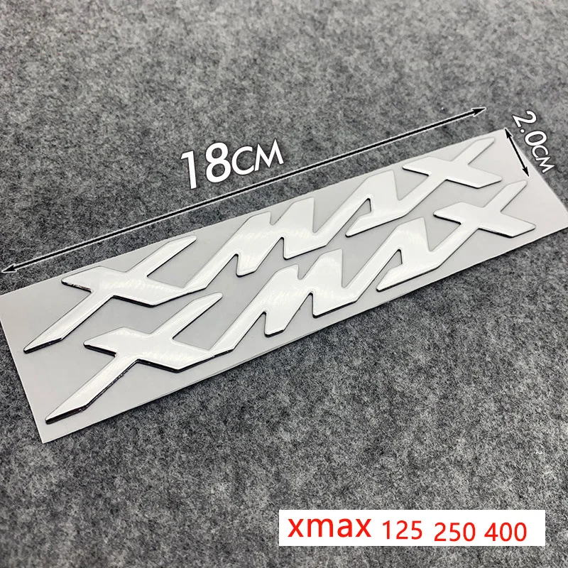 Motorcycle Stickers 3D Soft Adhesive Badge Stickers for XMAX125 250 400 xmax accessories