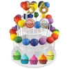 Cake Lollipop Holder Display Stand 42/20/21Holes Acrylic Holder Clear Durable Candy Holder for Wedding Party Candy Dessert Bar 3