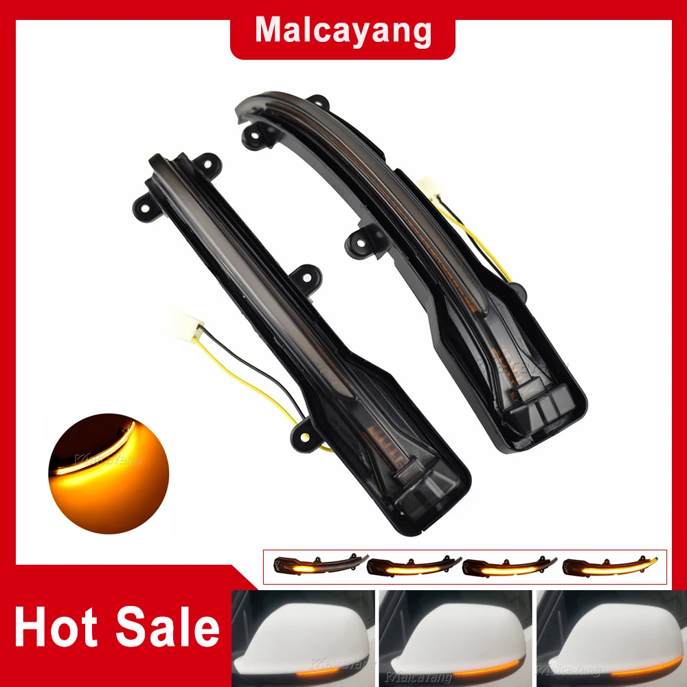 LED Dynamic Turn Signal Blinker Side RearView Mirror Indicator Light