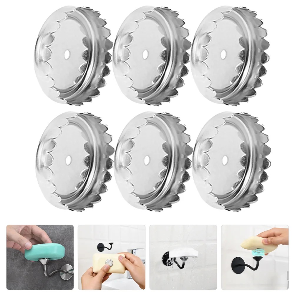 

Stainless Steel Shower Soap Box Holder Holders Shower Soap Box Holder Drain Rack Caps Bathroom Wall Mounted Magnetic Suction