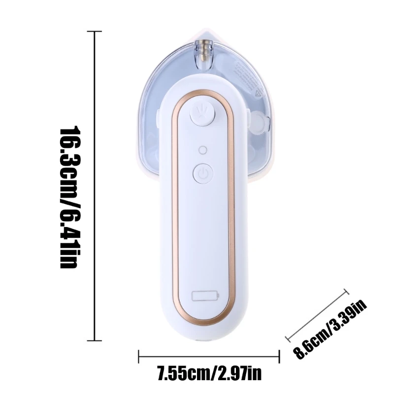 160W 60ml Rechargeable Electric Iron Machines Hangings Ironing Machines Household Travel Steam Iron For Travel 6