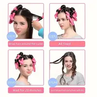 Barres à friser permanentes, Bâtonnets à friser les cheveux, Rouleaux à cheveux manuels pour soins capillaires, miles et soins personnels 4