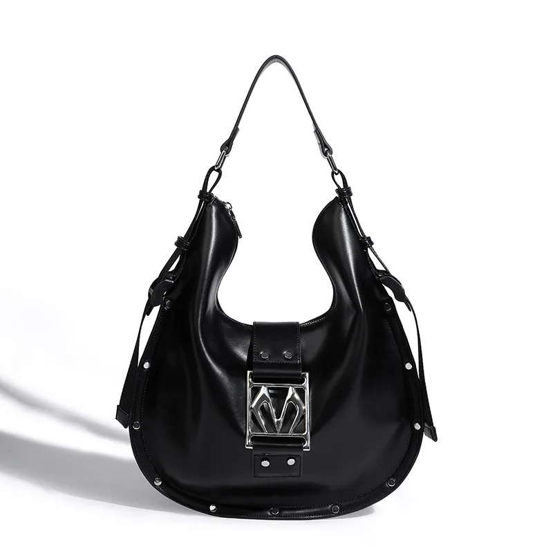 

Brand Women's Handbag Modern Series Liuding U-shaped Bag Bestselling Shoulder Bag Light Luxury Underarm Bag