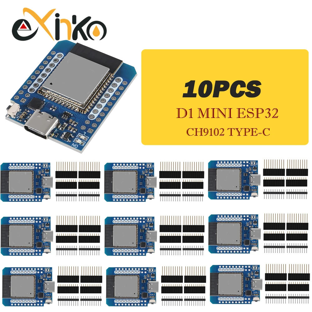 ตัวเลือกสินค้า ESP32 WiFi + Bluetooth IoT พัฒนาชิป 10 ชิ้น