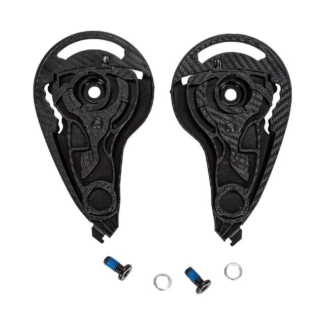 2 Pieces Helmet Guard Base Helmet Lens Base Mounting Parts, Durable Helmet