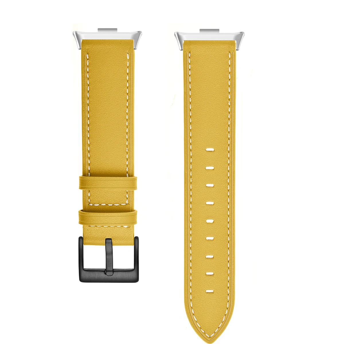 Vintage Leather Smartwatch Band - Elegant Replaceable Wristband Bracelet