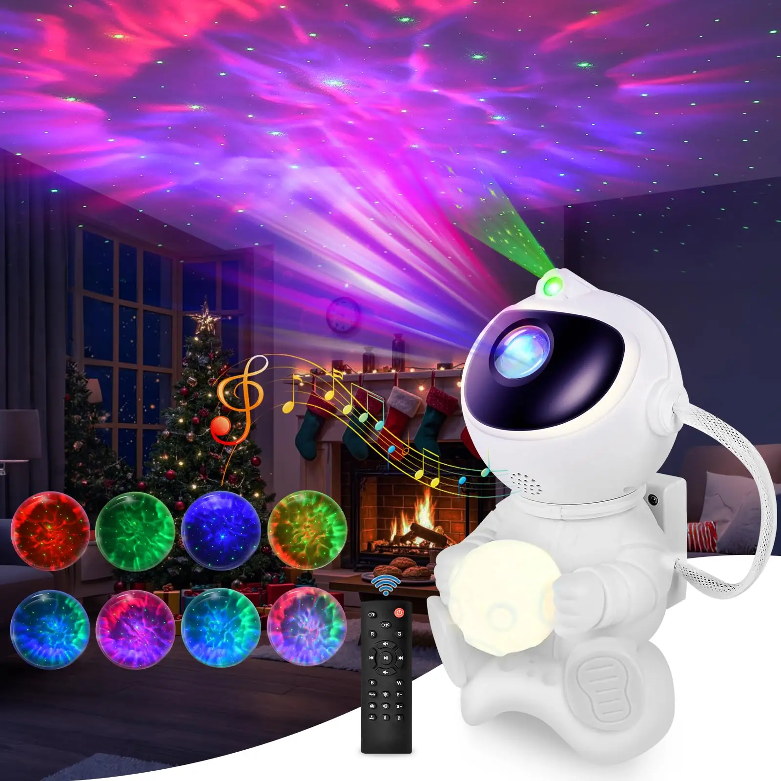 Astronaut Galaxy Night Light 2