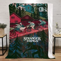 Fleece Blanket for Winter Stranger-Things Luxury Blankets & Throw Microfiber Bedding Decorative Sofa Blanket King Size Cobija 1