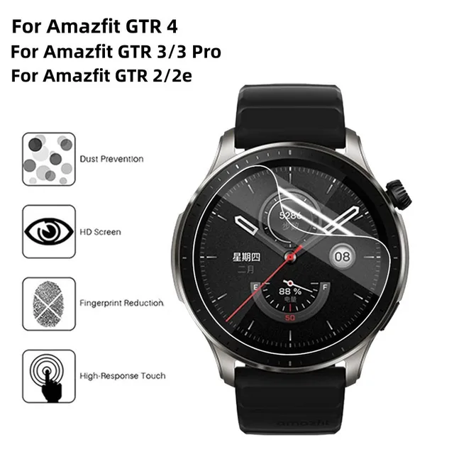 ソフトハイドロゲルフィルムamazfit gtr 4 gtr 3 3 proのスクリーン 