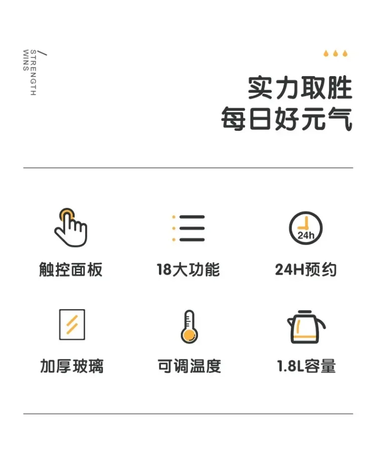 Description Picture 3 of item110V/220V Electric Kettle Multifunctional Automatic Herbal Pot Flower Tea Kettle Hot Water Boiler AP