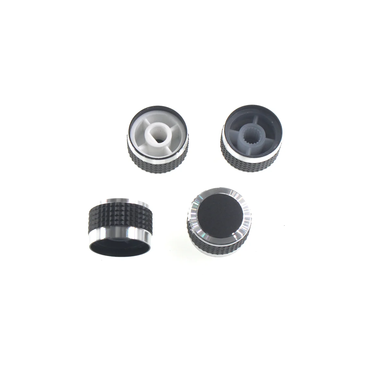 Car Audio Car DVD navigation knob cover CD player volume switch Aluminum alloy potentiometer adjustment cap aluminum knob encoder 2pc 20 23 26 30x13