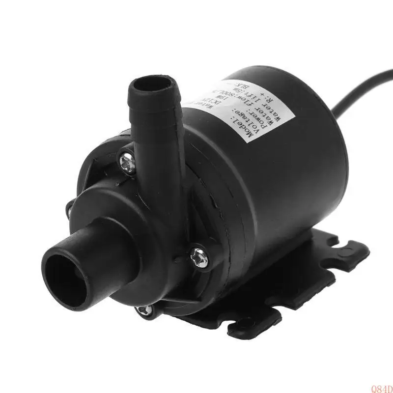 Q84D 12V 800L/H 20W 잠수정 워터 펌프 용 매우 조용한 Fountai 용 태양열 브러시리스 모터 잠수정 풀 워터 펌프