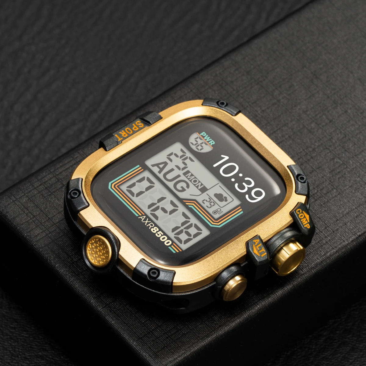 Premium Waterproof Metal Bumper Case with Protective Film