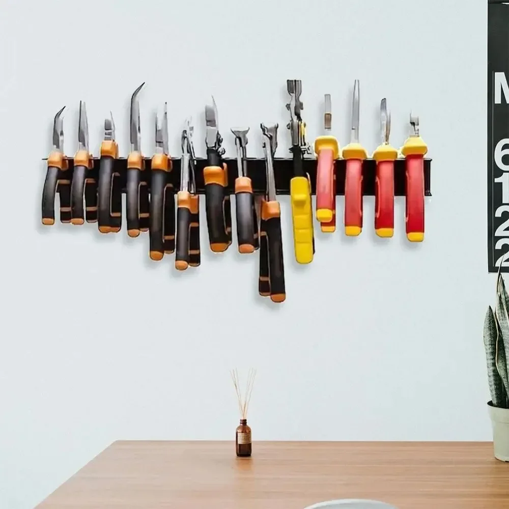 Pliers Holder Wall Mount Wall Mounted Tool Organizers Hammer Rack Pliers Organizer Hand Tool Holder Pliers Organizer Storage 5