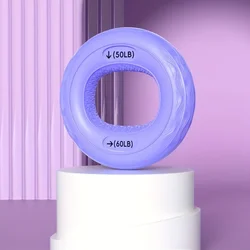 Professional Grip Strength Ring Massager for Hand Rehabilitation and Muscle Relaxation (PURPLE)