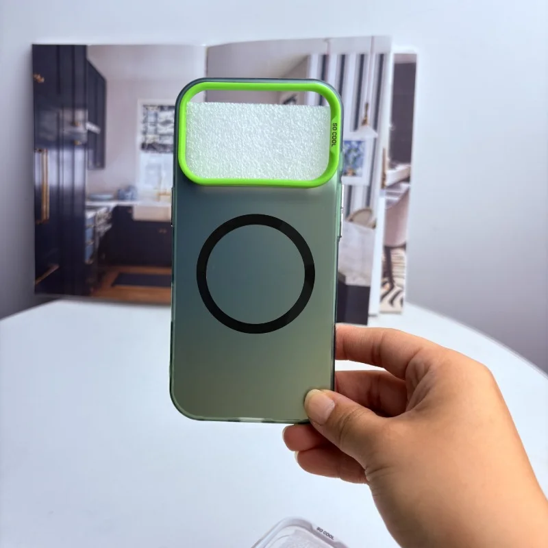 Fashion IMD Colorful Frosted Magnetic Shockproof Phone Case
