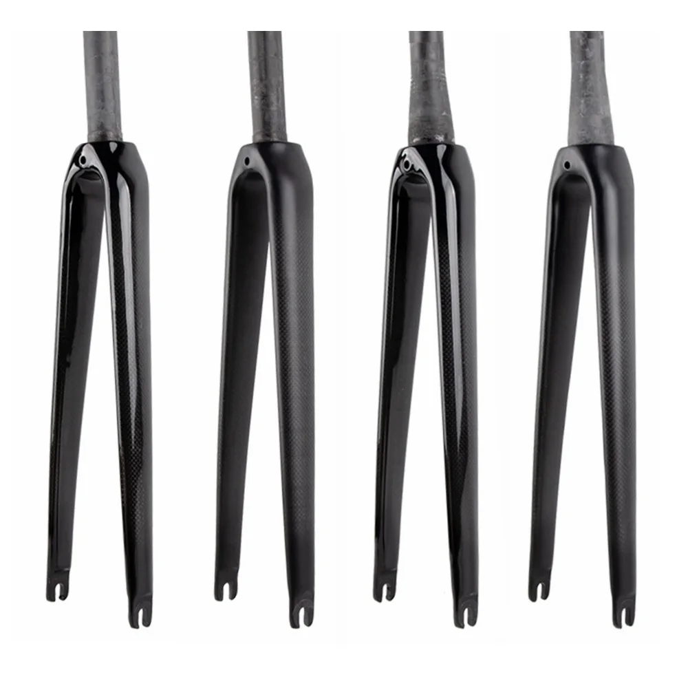 Carbon Fiber Bicycle Road Fork Carbon Road Bike Fork Tapered