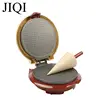 Electric Egg Roll Maker Ice Cream Cone Machine Crispy Egg Omelet Mold Crepe Baking Pan Non-stick coating Waffle Pancake Bakeware 4