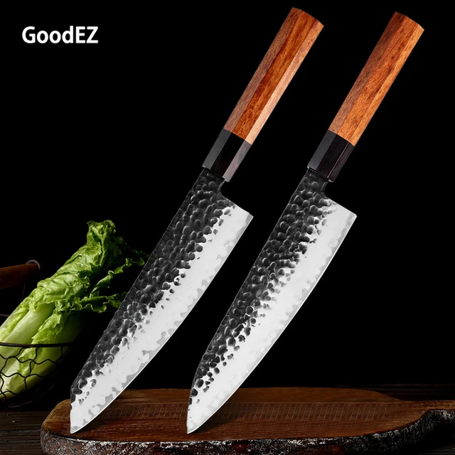 GoodEZ Japan Paring Knife Nakiri Kitchen Stainless Steel Knives For Cutting  Meat Sharp Cooking Knives Kiritsuke Chefs Knife Kit - AliExpress