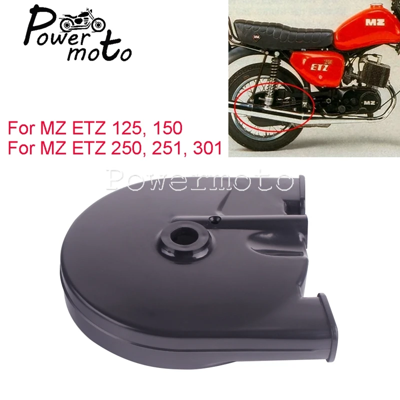 Protezione Catena In Plastica Abs Motore Coperchio Pignone Posteriore Custodia Protettiva Per Catena Detergente Per Mz Etz 125 150 Mz Etz 250 251 301 