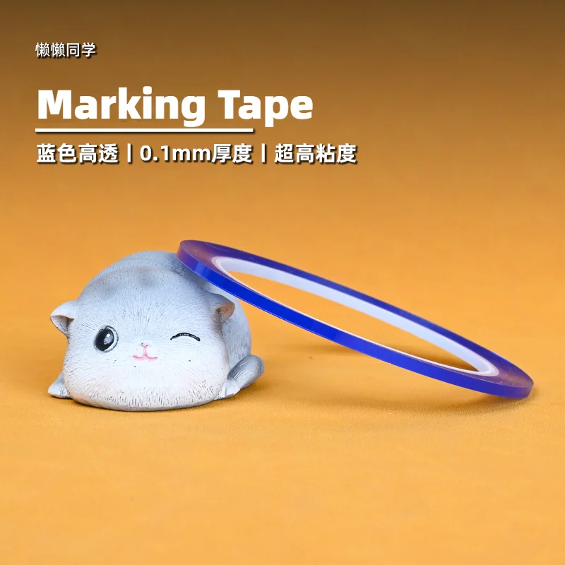 Marking Tape 3mm/6mm 30m Length Marking Tape Model Craft Tools Hard Edge Tape PET for Model Building Tools Hobby DIY Accessories